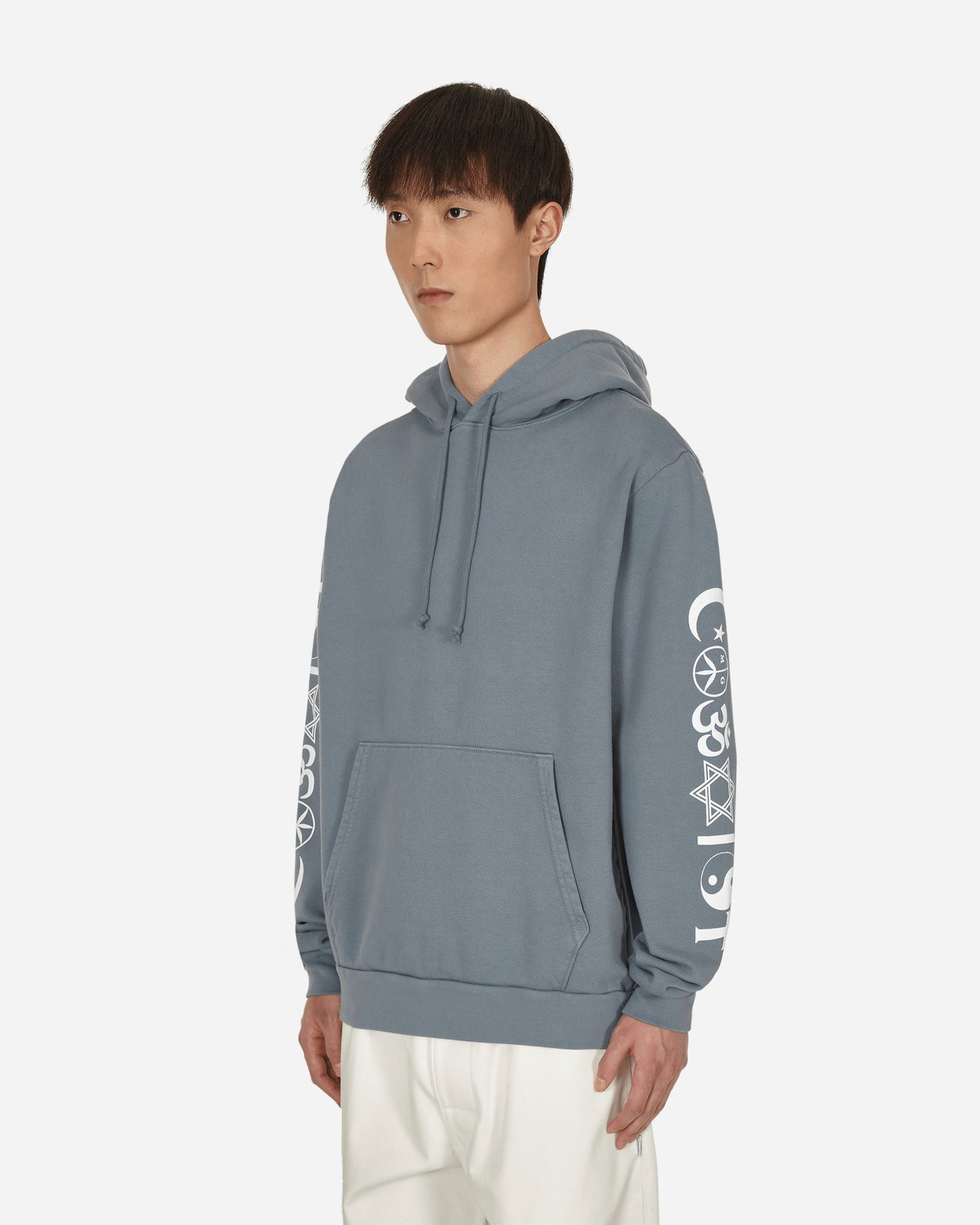 Mikina Mister Green Coexist V2 Hooded Sweatshirt Šedá | MGCOEXISTHOODIE 001, 1