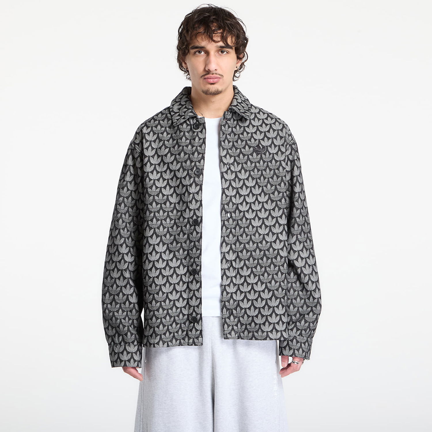 Košeľa adidas Originals Monogram Shirt Rôznofarebný | KC6379, 0