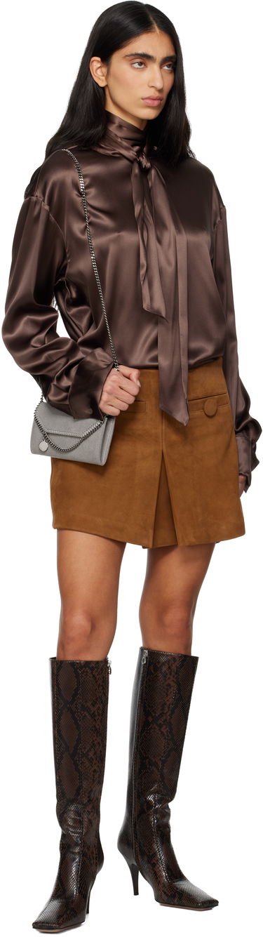 Peňaženka Stella McCartney Falabella Wallet-On-Chain Crossbody Bag Šedá | 7P0086W9132, 3