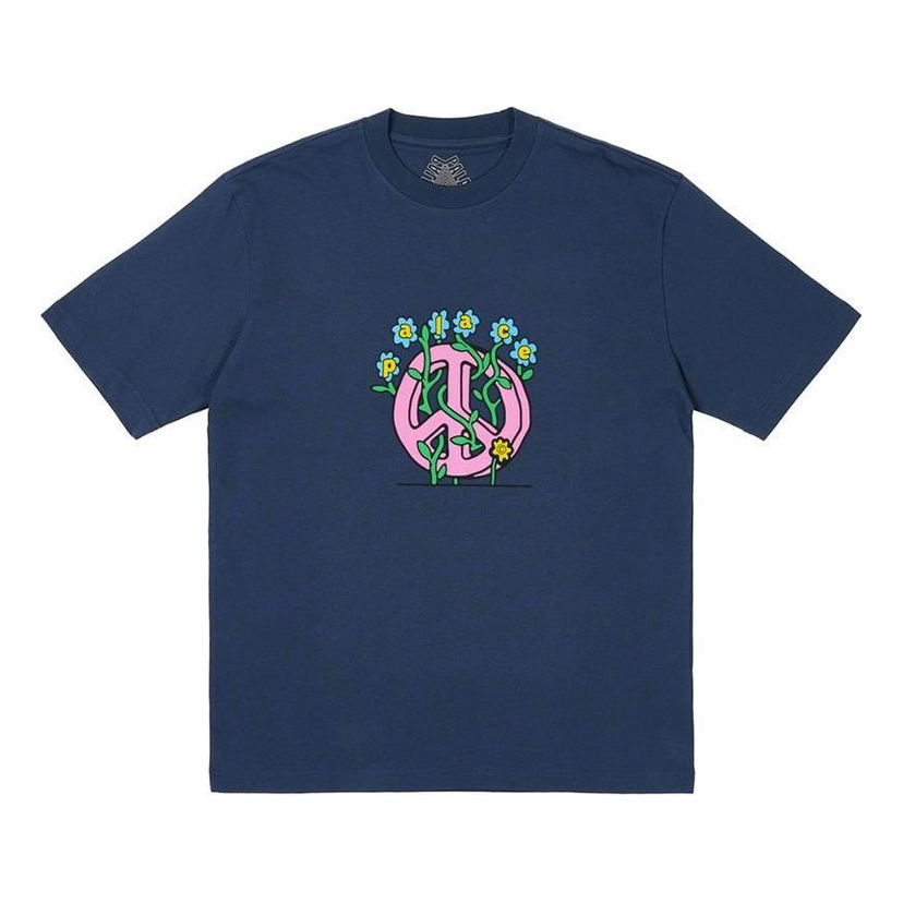 Tričko Palace Grower Graphic T-Shirt Modrá | P26TS088