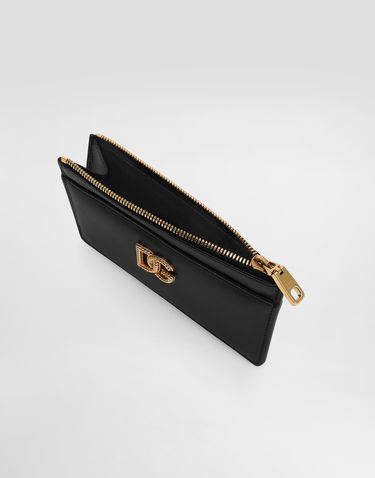 Peňaženka Dolce & Gabbana Calfskin Card Holder With Dg Logo Čierna | BI1261AK27480999, 3