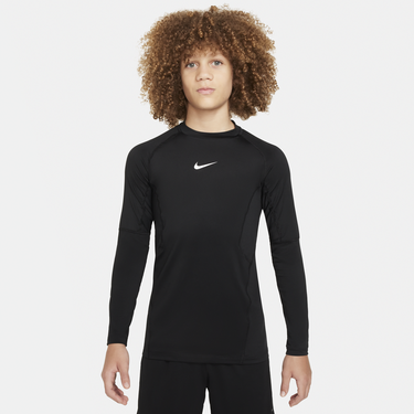 Tričko Nike Pro Dri-FIT Long Sleeve Compression Top Čierna | FJ6822-010, 4