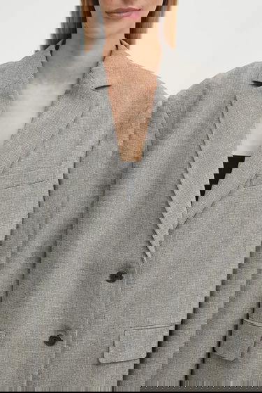 Bunda Anine Bing Anine Bing Quinn Blazer Šedá | A.01.10970, 3