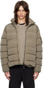 Khaki Chrome-R Down Jacket