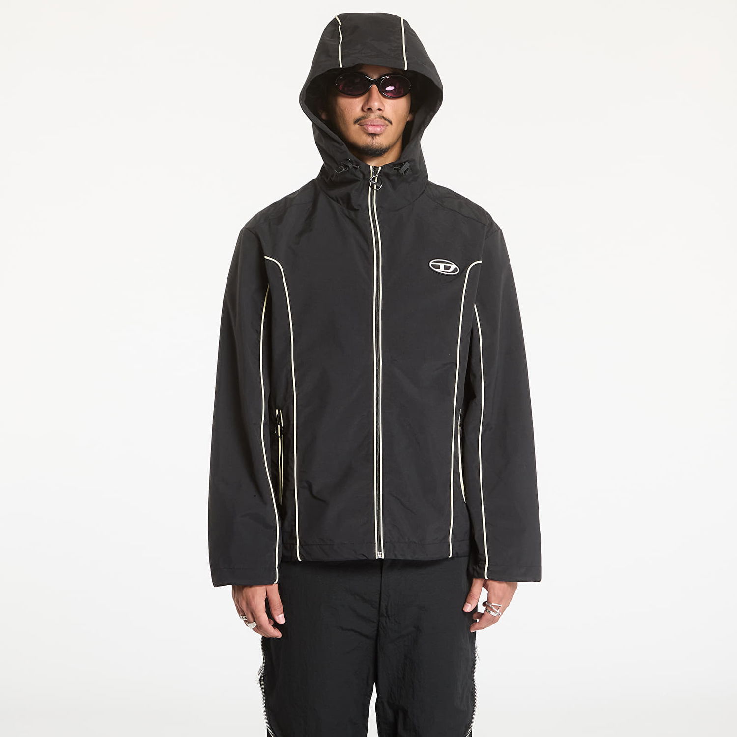 Bunda Diesel J-Hives Jacket Black S Čierna | A06149_0DGAM Black, 0