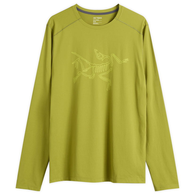 Tričko Arcteryx Cormac Logo Long Sleeve T-Shirt Zelené | X000008452-022333