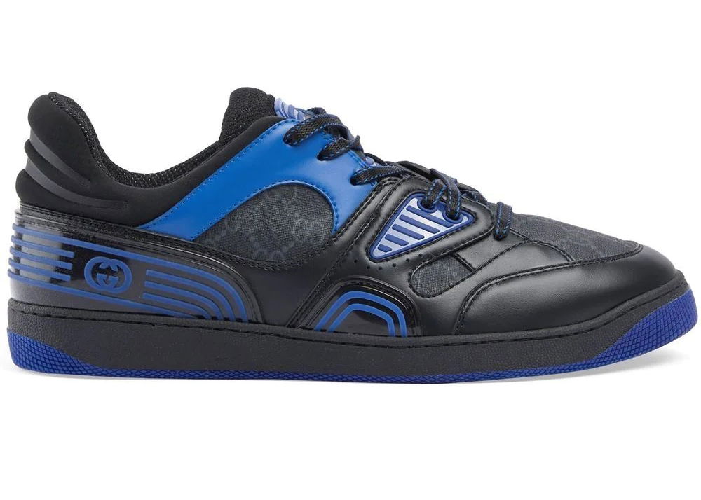Tenisky a topánky Gucci Basket Low Black Blue Navy | 724004FAA1U1160, 0