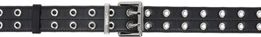 Opasok GANNI GANNI Eyelet Belt Čierna | A6586, 0