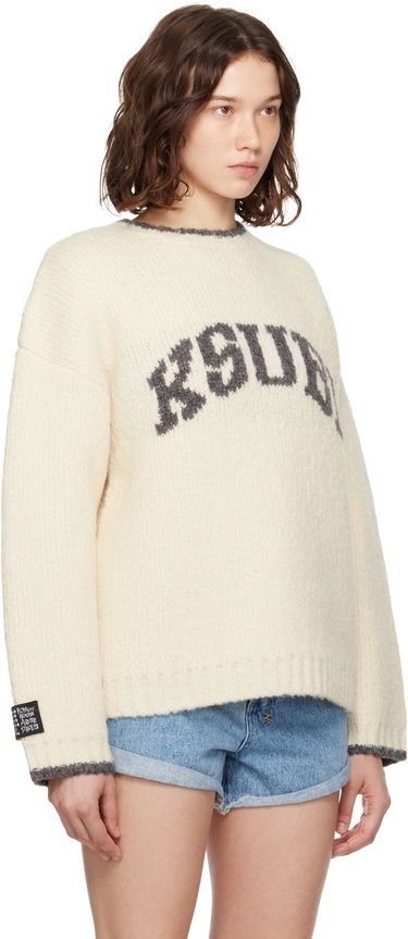 Sveter Ksubi Ksubi Moment Knit Sweater Biela | WPF25KW001, 1
