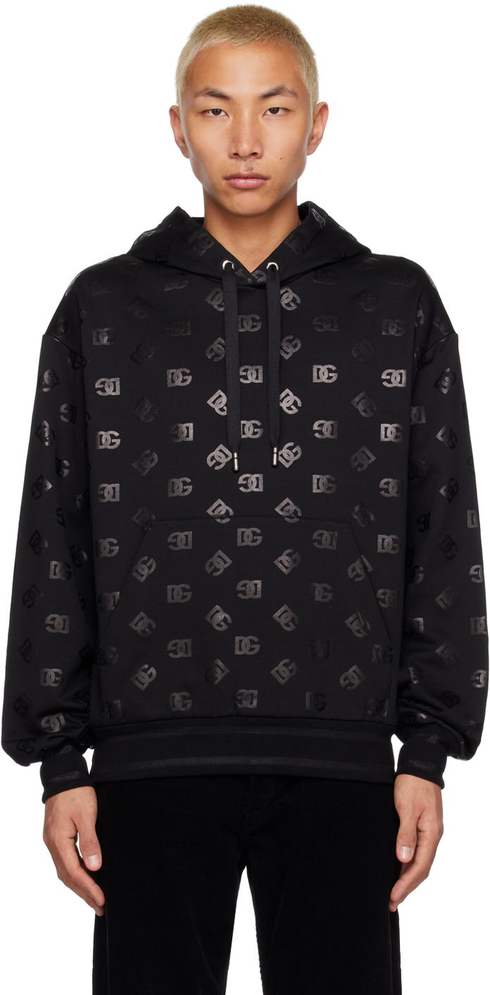 Black 'DG' Hoodie