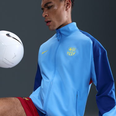 Bunda Nike FC Barcelona Strike Fourth Dri-FIT Football Anthem Jacket Rôznofarebný | FZ3958-412, 2