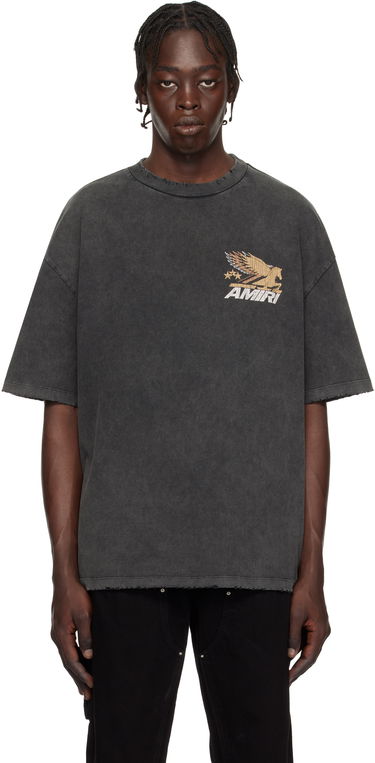 Tričko AMIRI Vintage Pegasus Oversized T-Shirt Čierna | AMJYTE1142, 0