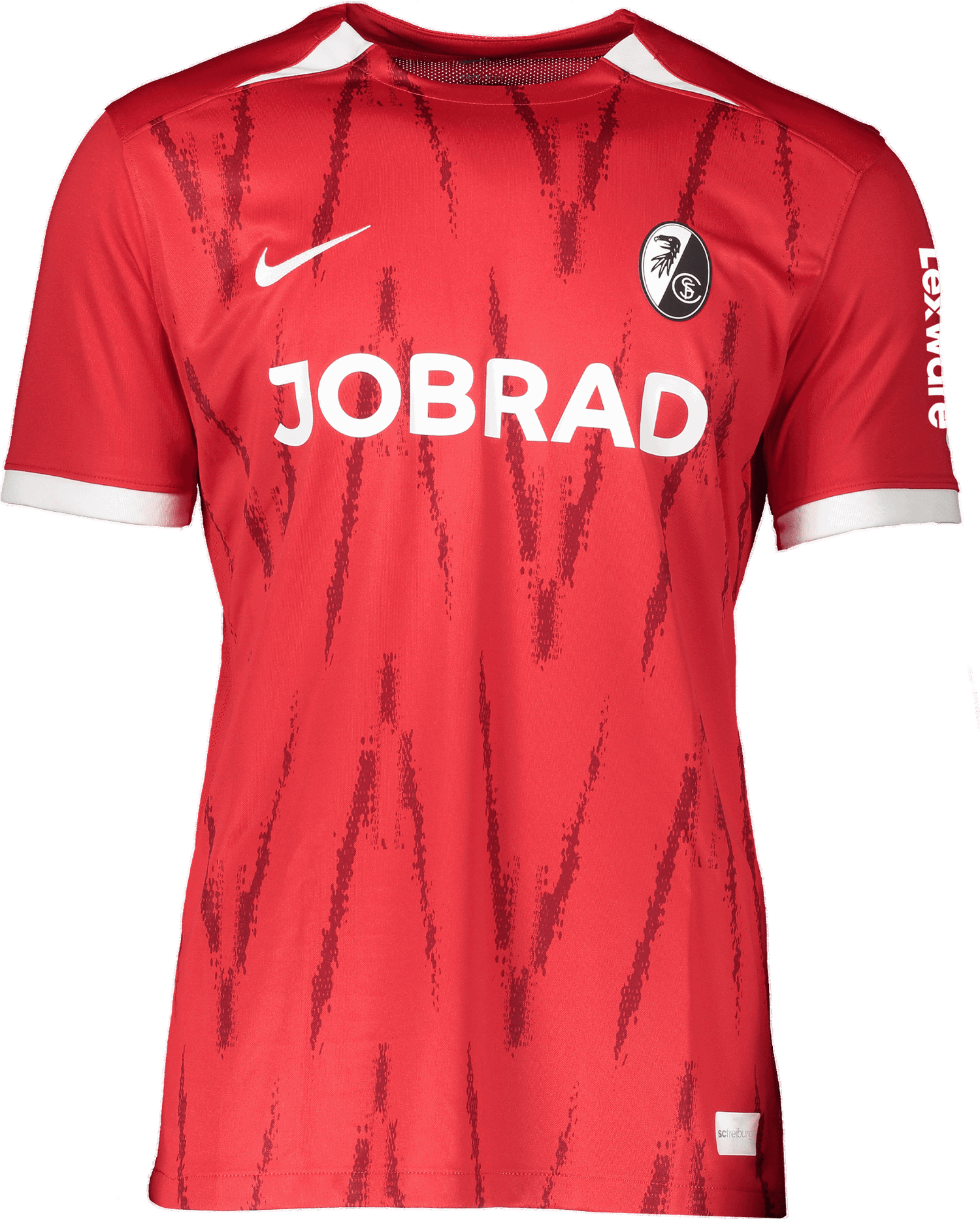 Dres Nike SC Freiburg jersey away 2024/2025 Červená | 5scffd7769-nocode, 0