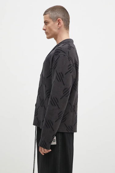 Sveter DAILY PAPER Kirabo Monogram Cardigan Čierna | 2421031, 1