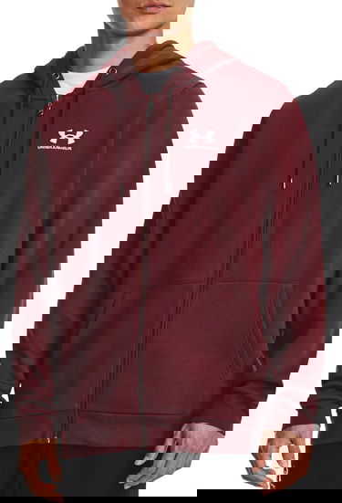 Mikina Under Armour Essential Fleece Vínová | 1373881-690, 0