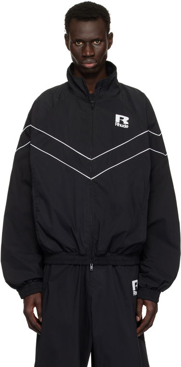 Vetrovka Rhude Rhude Piping Raglan Track Jacket Čierna | RHPS25JA01005, 0