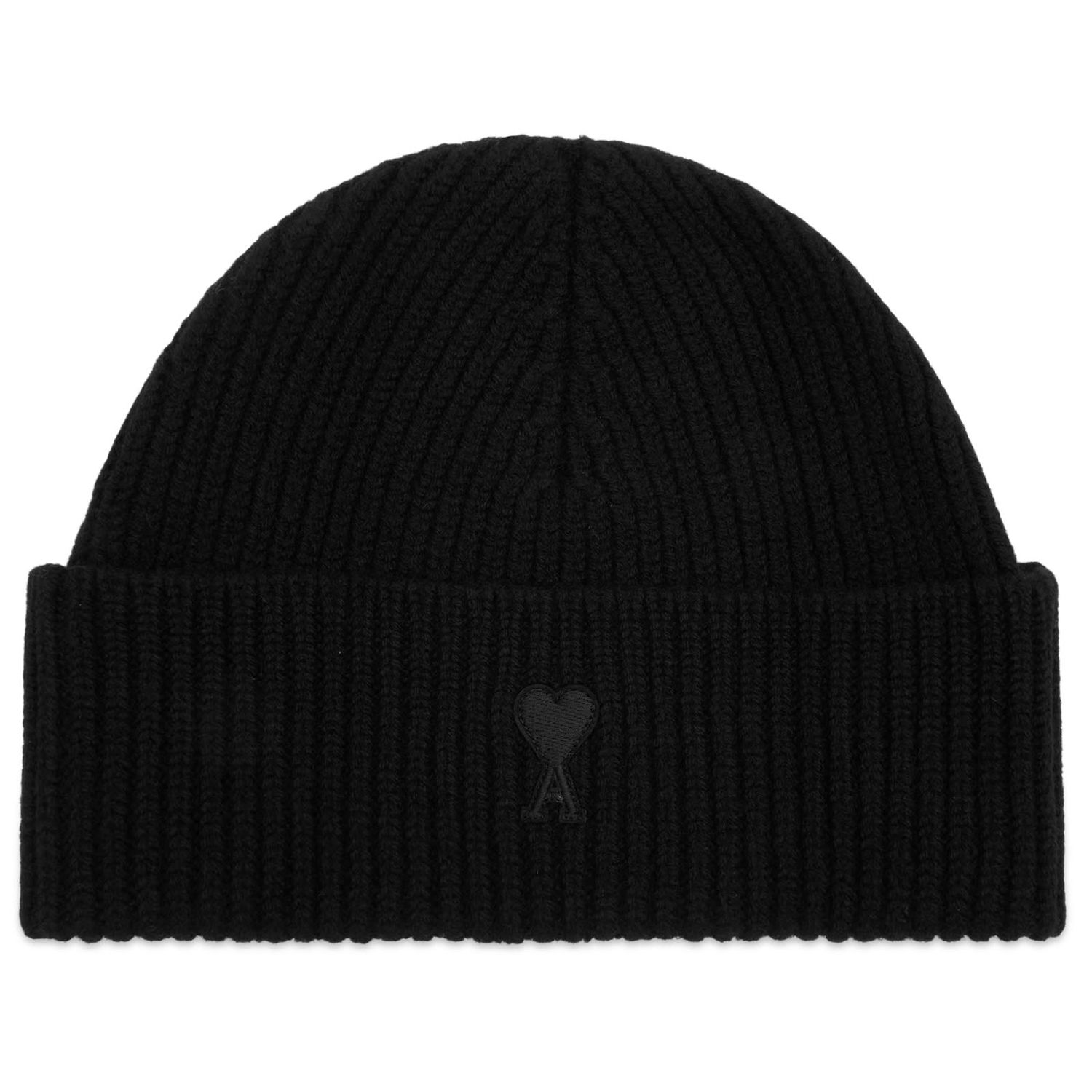 Kulicha AMI AMI Paris Merino Wool Beanie Čierna | H25UBO006-018-0180H25, 0