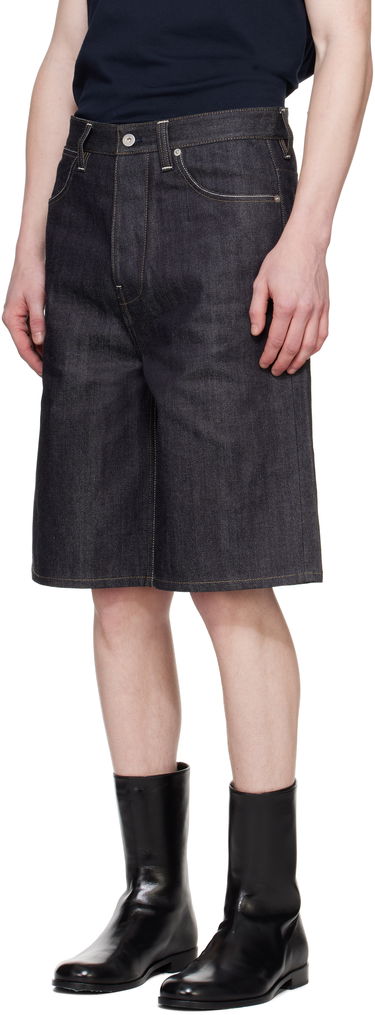 Šortky Jil Sander Jil Sander Raw Denim Shorts Modrá | J23KA0110_J45041, 3