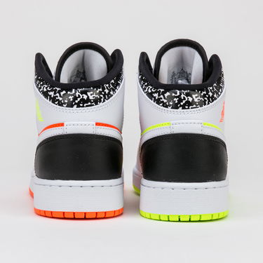 Tenisky a topánky Jordan Jordan 1 Mid GS Biela | 554725-870, 3
