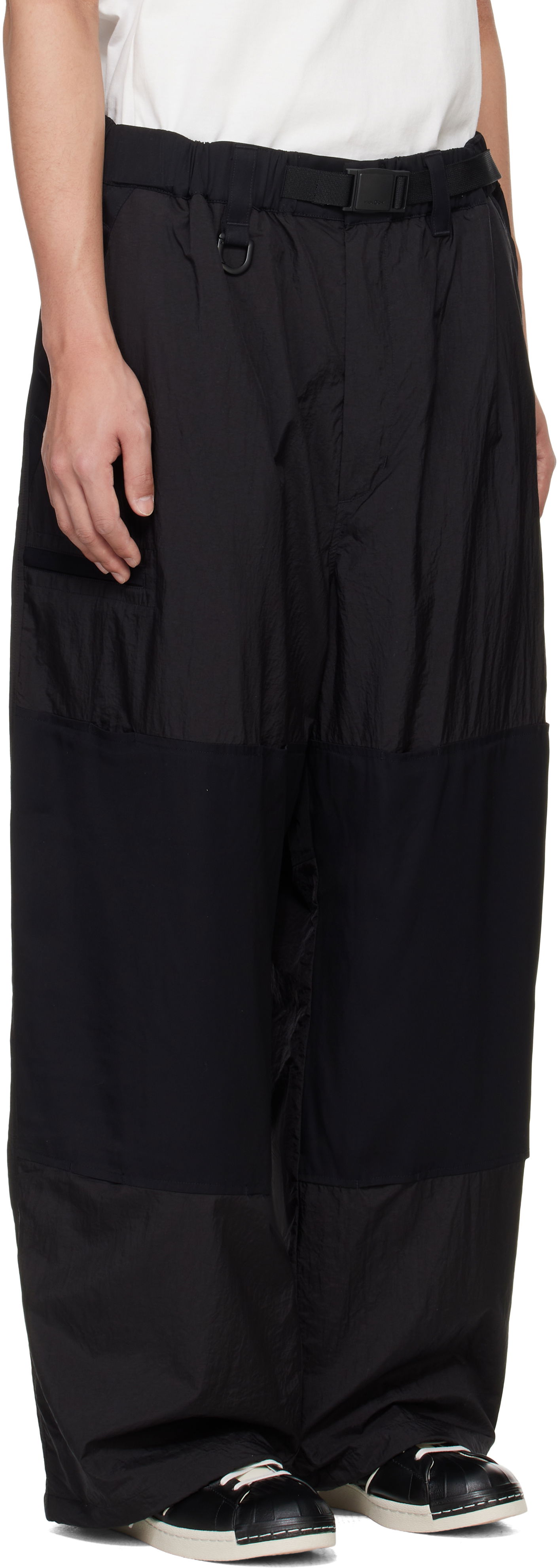 Cargo nohavice Y-3 Y-3 Nylon Trousers Čierna | JN4910, 1