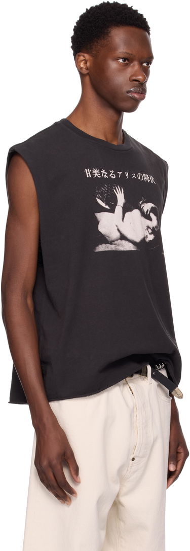 Tričko Enfants Riches Déprimés Enfants Riches Déprimés 'Sweet Surrender Of Alice' Graphic Cut Off T-Shirt Čierna | 010-834, 1