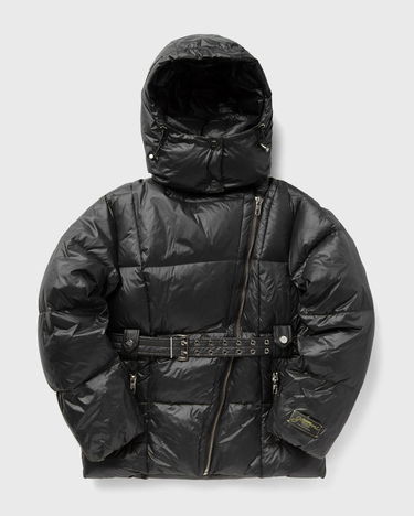 Prešívaná bunda GANNI Shiny Nylon Puffer Jacket Čierna | W0049-052, 0