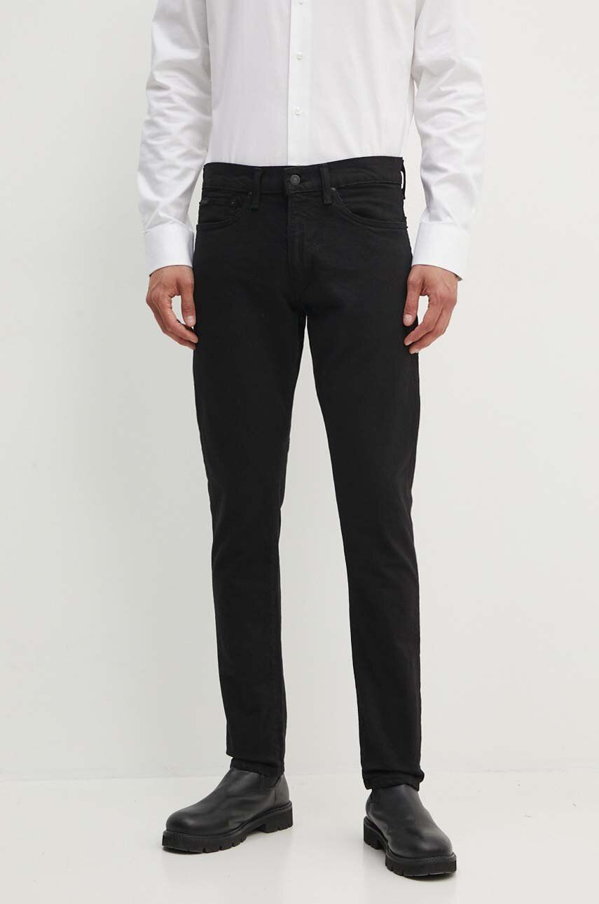Džínsy Polo by Ralph Lauren Slim-Fit Black Jeans Čierna | 710956083, 0