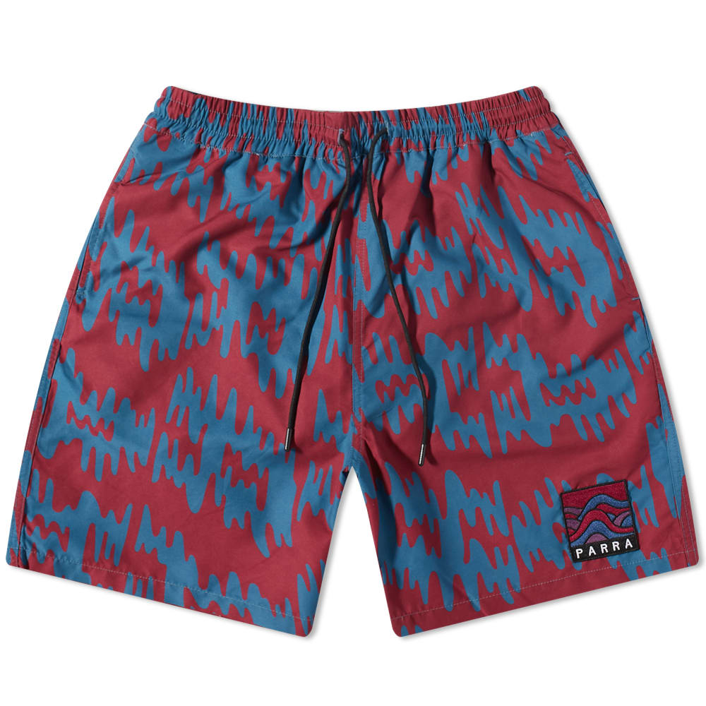 Plavky By Parra Tremor Pattern Swim Shorts Rôznofarebný | 49131-DPR, 0