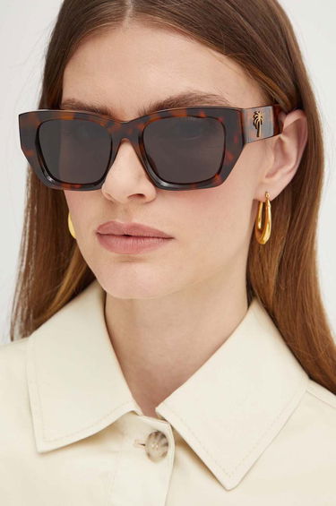Slnečné okuliare Palm Angels Palm Angels Sunglasses Hnedá | PERI034.516007, 6