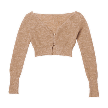 Sveter Jacquemus Le Cardigan Alzou Cardigan Béžová | 213KN203 2360 810, 0