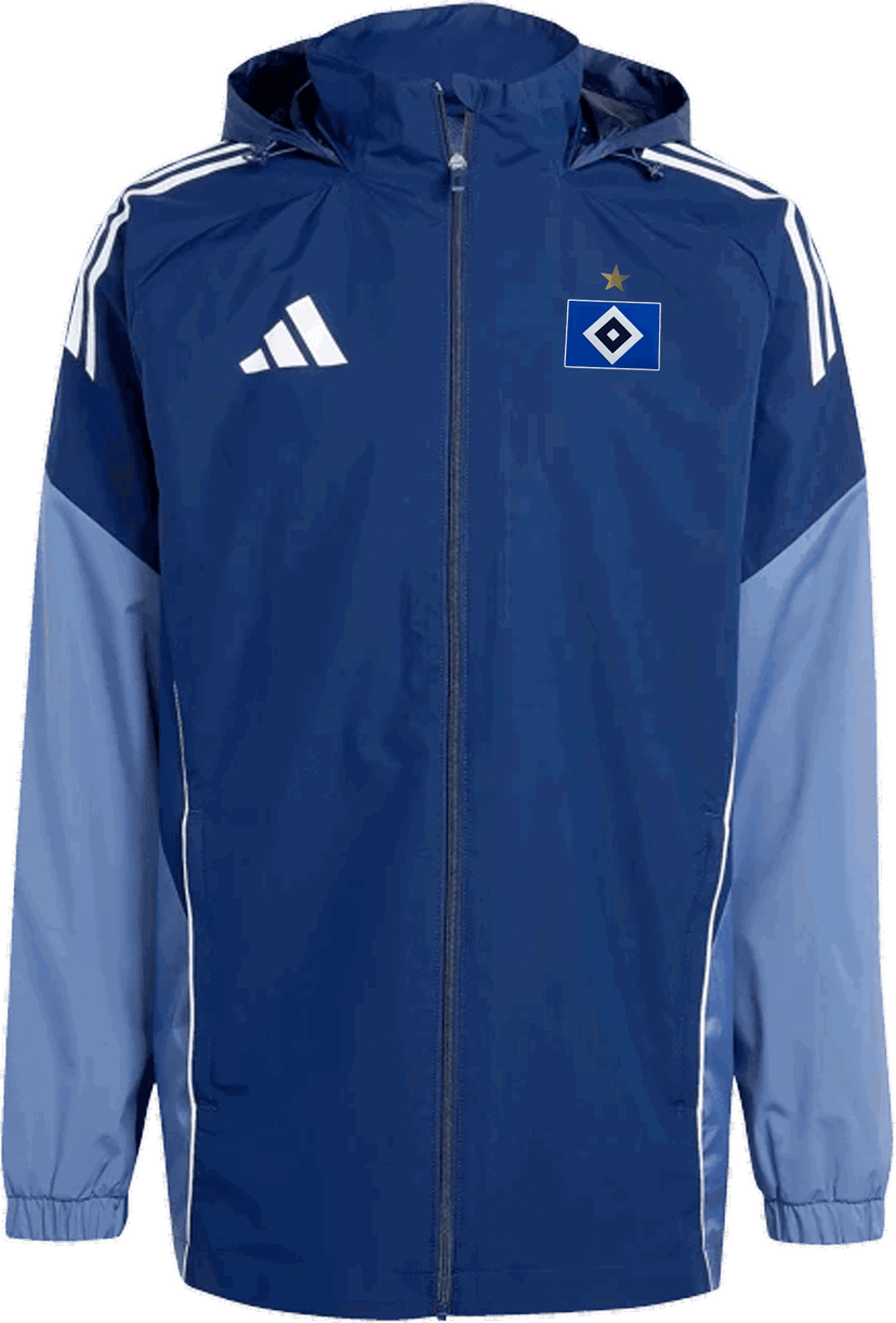 Vetrovka adidas Originals Hamburger SV Hooded Windbreaker Jacket Navy | 6hsvji6543