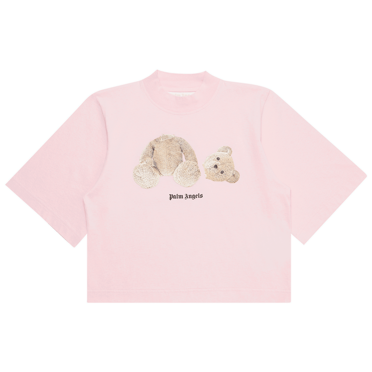 Tričko Palm Angels Bear Cropped Tee Ružová | PWAA020C99JER0013460, 0