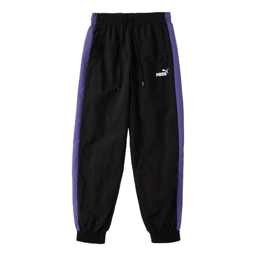Tepláky Puma Panel Woven Pants Čierna | 671606-01