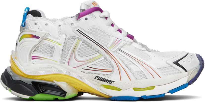 Tenisky a topánky Balenciaga Balenciaga Runner Gradient Biela | 772774WRUNG