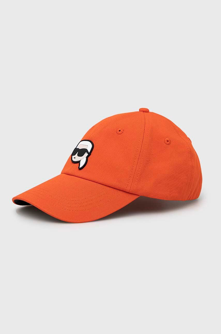 Klobúk KARL LAGERFELD Cap Oranžová | 231W3401, 0
