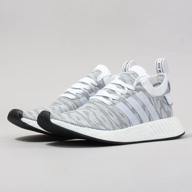 Tenisky a topánky adidas Originals NMD_R2 Primeknit "Running White" Šedá | BY9410, 1