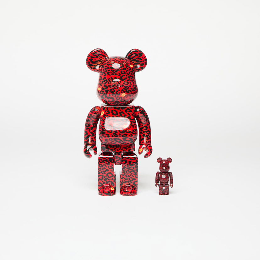 Zberateľské Medicom Toy BE@RBRICK Amplifier Red 100% & 400% Set Red Červená | 4530956613321