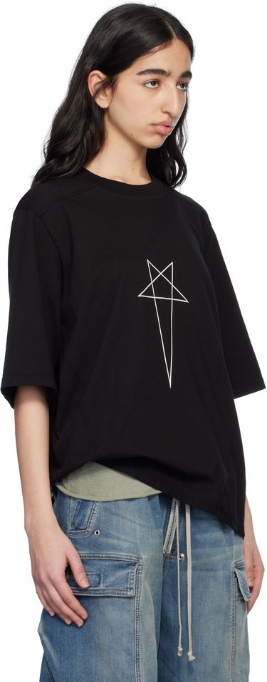 Tričko Rick Owens Rick Owens DRKSHDW Hollywood Walrus T-Shirt Biela | DS01E3201 RNEP3, 4