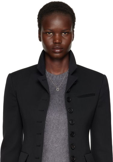 Náhrdelník FERRAGAMO Ferragamo Gancio Pendant Necklace Metalická | 696659, 1