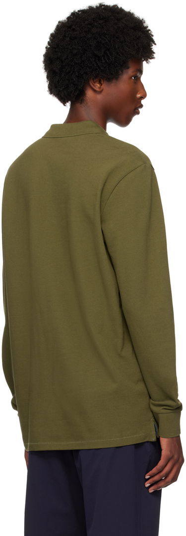 Polo tričko Paul Smith PS Paul Smith Zebra Long Sleeve Polo Zelené | M2R-115LZ-N20067-36E, 2