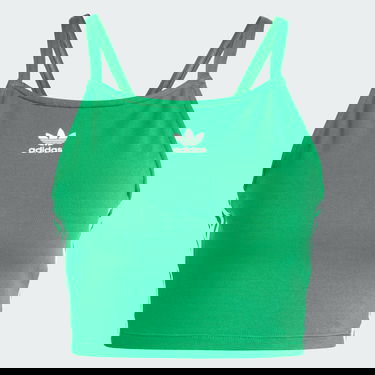 Crop Top adidas Originals Adicolor 3-Stripes Crop Top Zelené | IN8380, 4