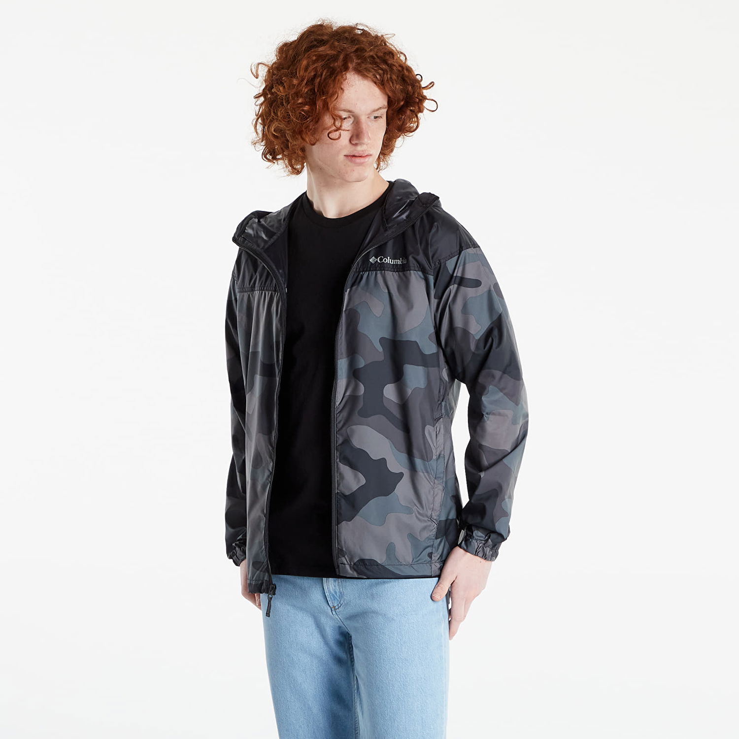 Vetrovka Columbia Flash Challenger Novelty Windbreaker Čierna | 1988715010, 0