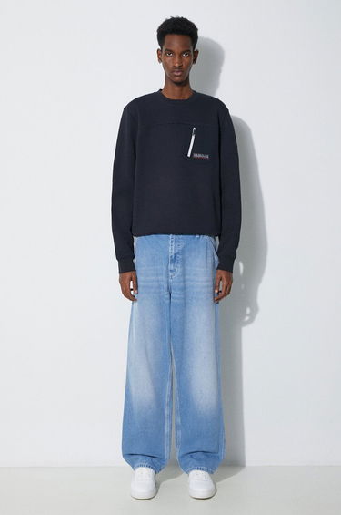 Mikina Napapijri Sweatshirt Crewneck Modrá | NP0A4HS20411, 1