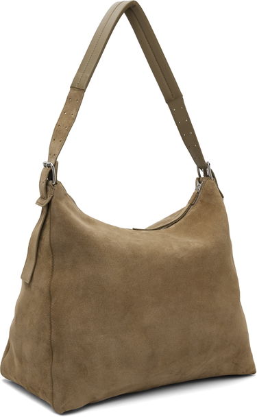 Taška cez rameno LEMAIRE Lemaire Belted Suede Shoulder Bag Hnedá | BG0189 LL0125, 2