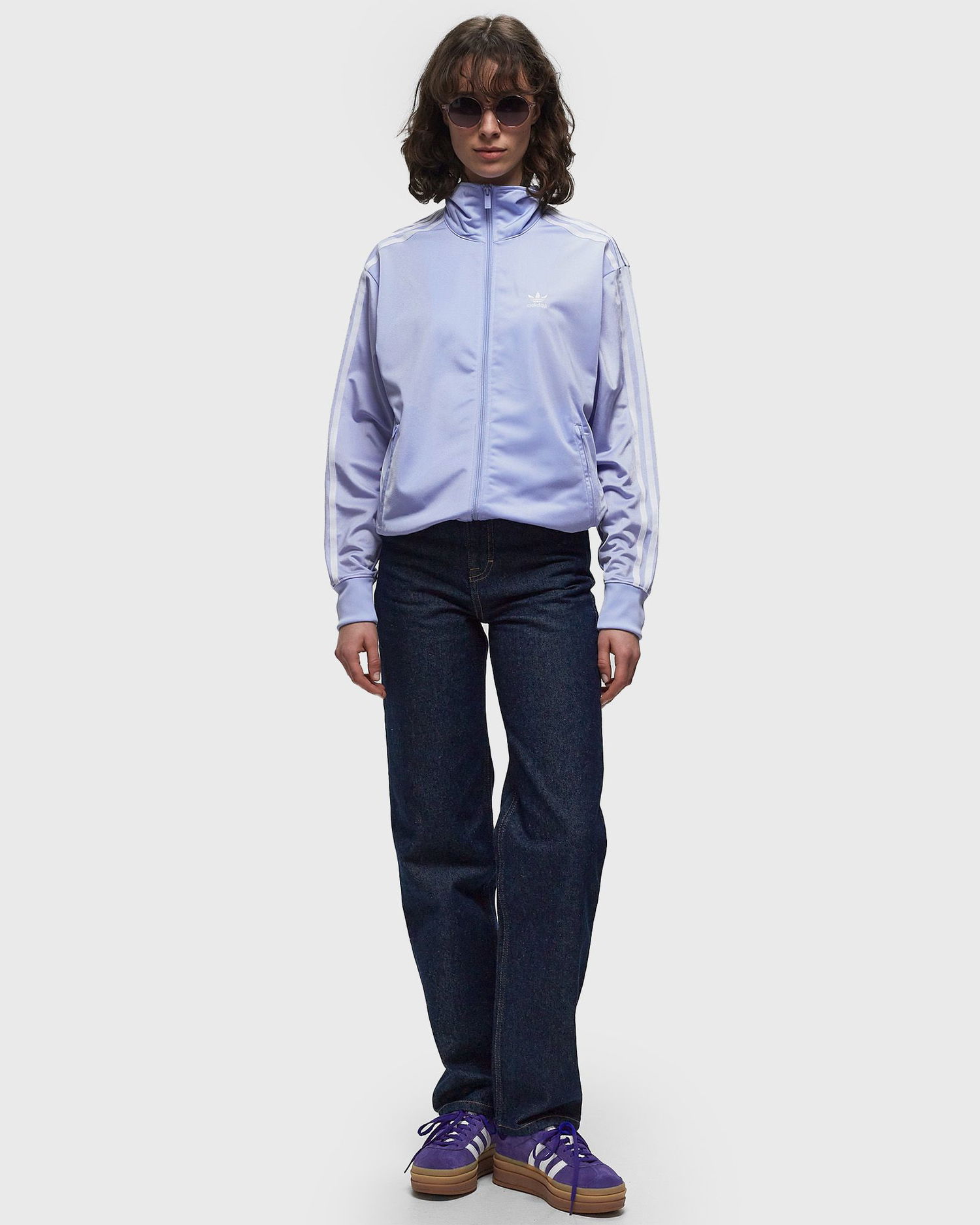 Vetrovka adidas Originals FIREBIRD TRACKTOP Fialová | IP0613, 1