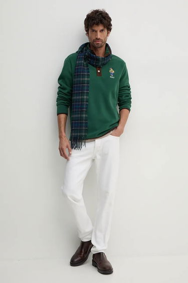 Mikina Polo by Ralph Lauren LONG SLEEVE-SWEATSHIRT Zelené | 710930549002, 2