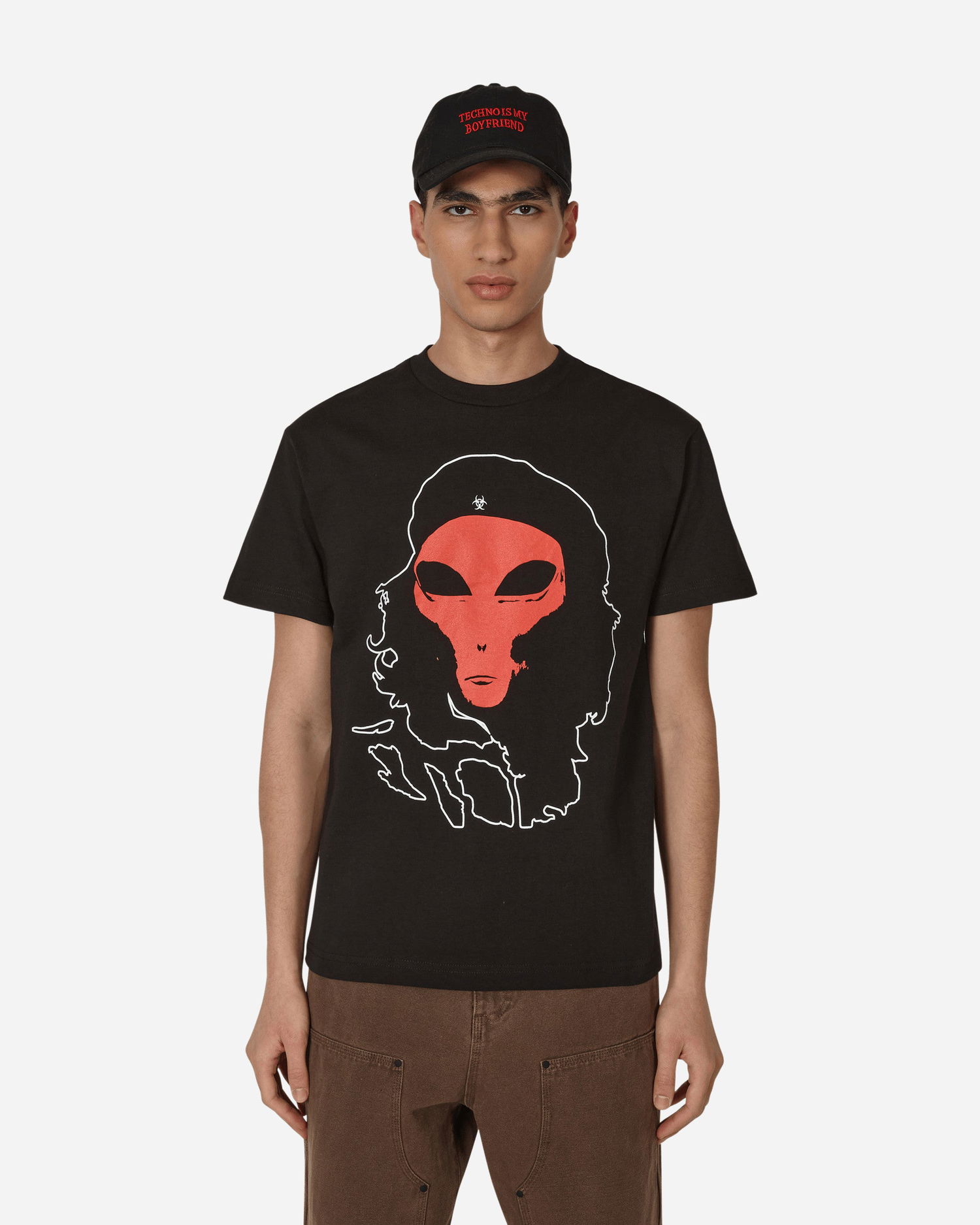 Tričko Pleasures Alien T-Shirt Čierna | P22W057 BLACK, 0