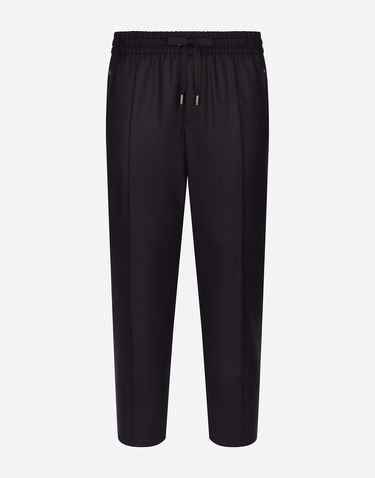Tepláky Dolce & Gabbana Dolce & Gabbana Wool Jogging Pants Čierna | GYACETGI550B0665, 0