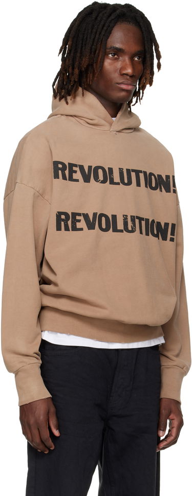 Mikina Fear of God Heavyweight Long Sleeve 'Revolution' Hoodie Béžová | FG25FW12-12112BHF-288, 1