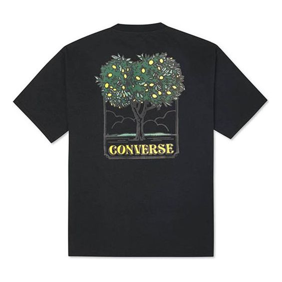 Tričko Converse Loose Graphic T-Shirt Čierna | 10022047-A01